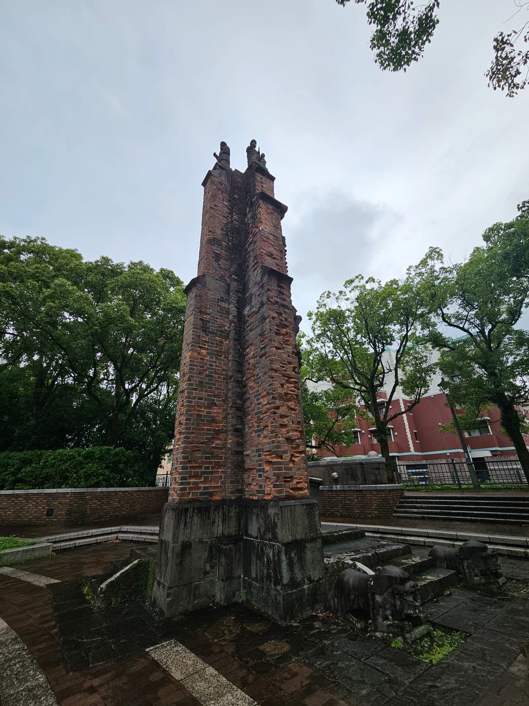 舊浦上天主堂遺壁