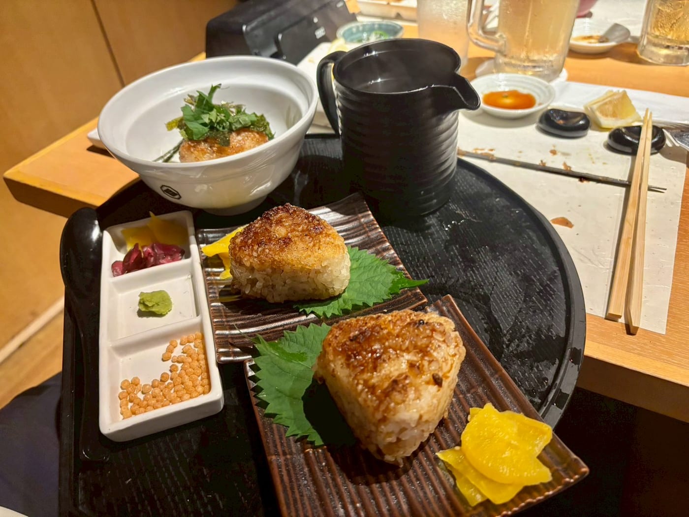 烤飯糰與出汁